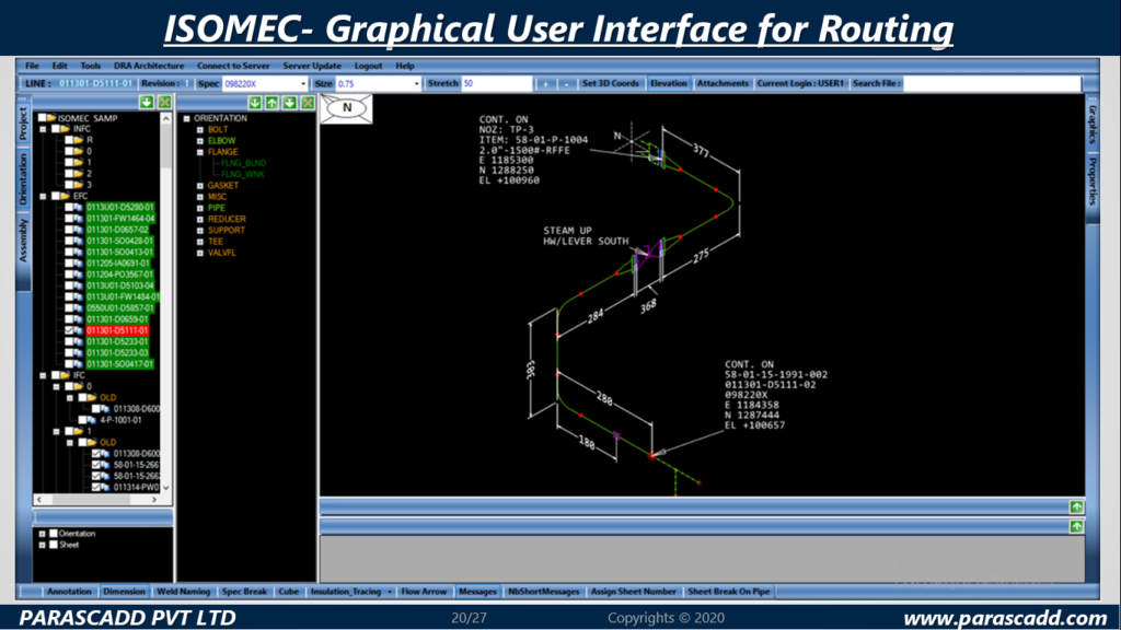 Piping Isometric Software