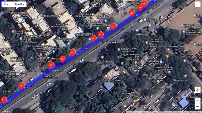 Cross Country Pipeline Construction Management Software work progress monitoring using map